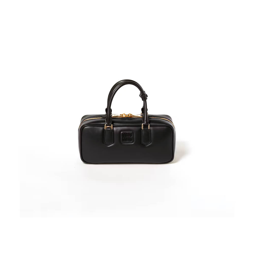 MIUMIU Large Arcadie Leather Bag(HIGH-END GRADE)